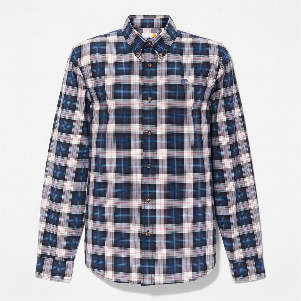 Timberland Eastham River Tartan Gömlek Erkek Açık Gri | TR-2687V