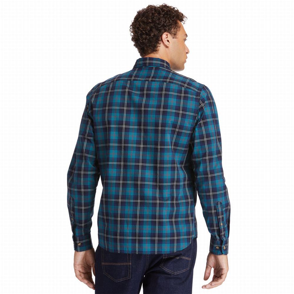 Timberland Eastham River Tartan Gömlek Erkek Yeşil | TR-2849Z
