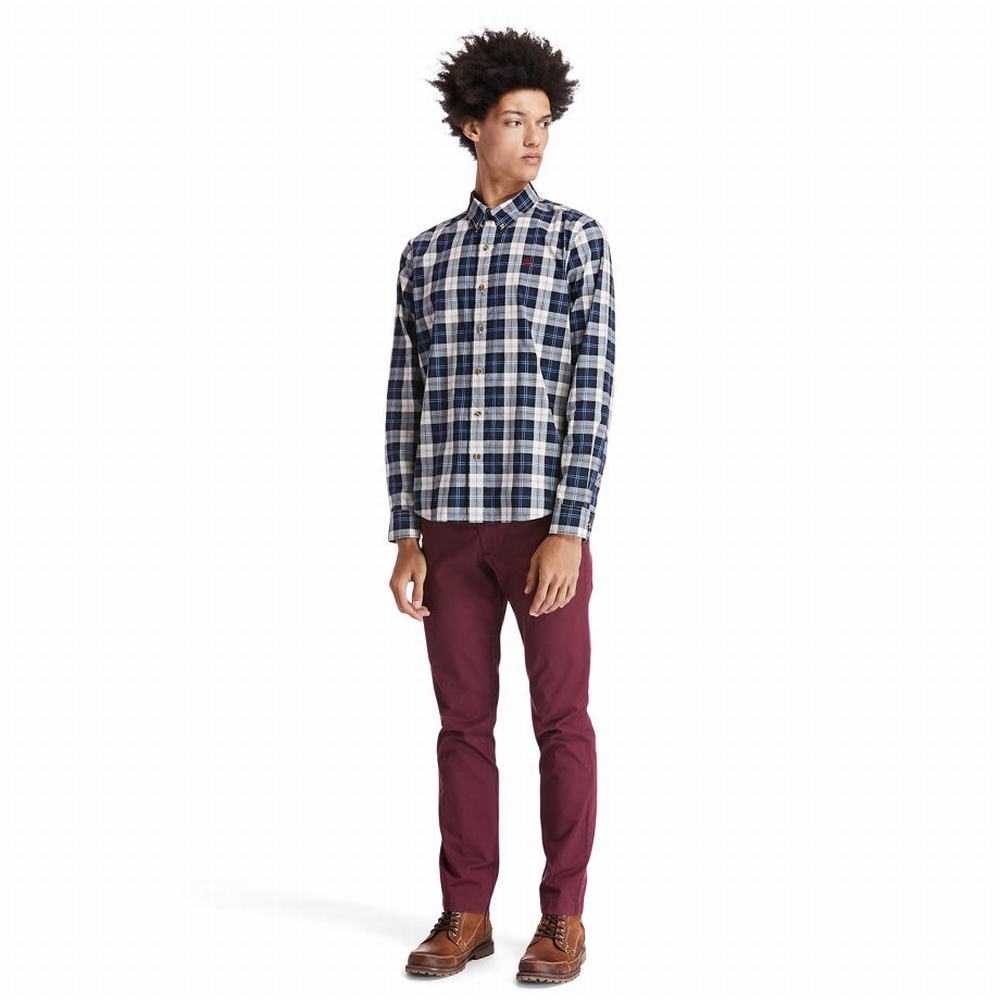 Timberland Eastham River Tartan Gömlek Erkek Bej Rengi | TR-3752C
