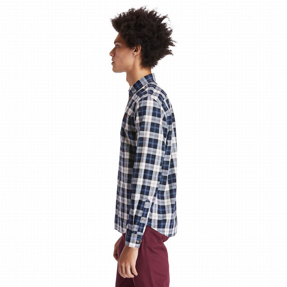 Timberland Eastham River Tartan Gömlek Erkek Bej Rengi | TR-3752C