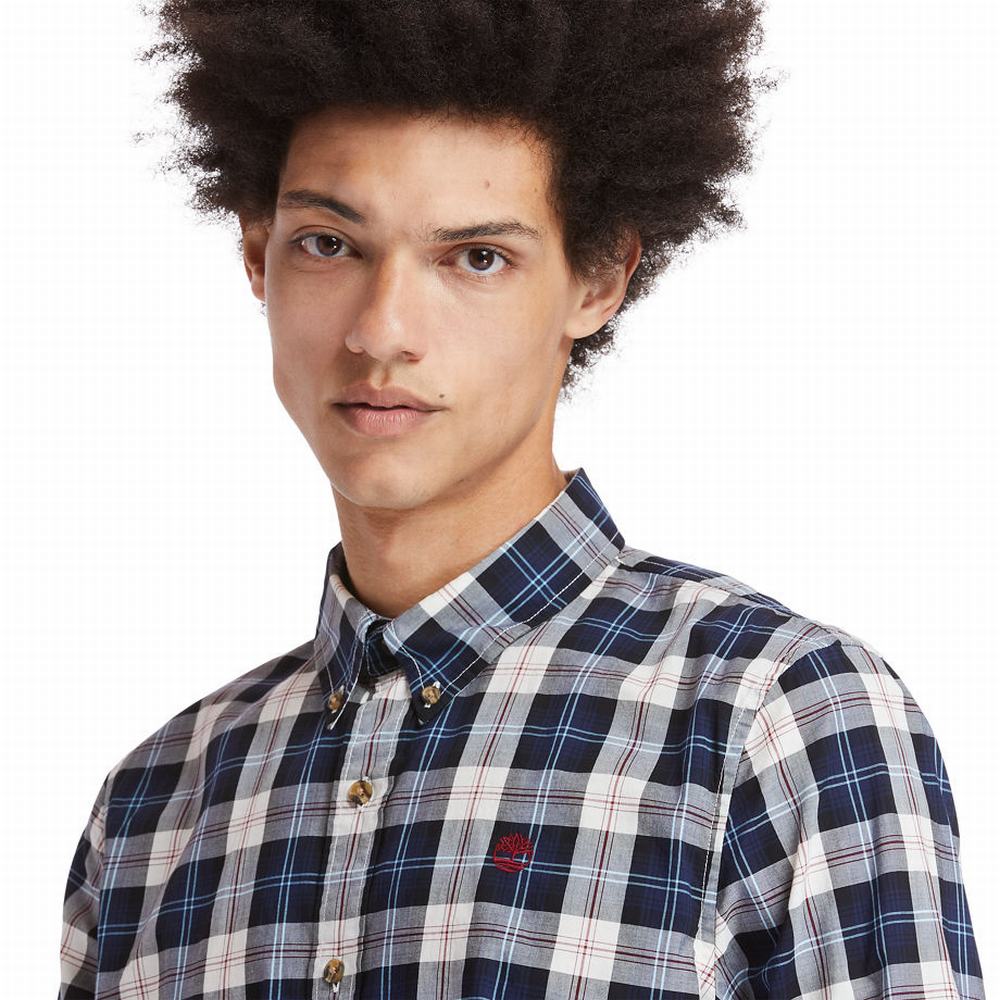 Timberland Eastham River Tartan Gömlek Erkek Bej Rengi | TR-3752C