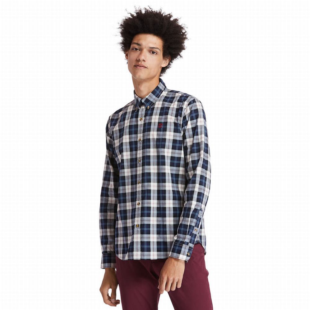 Timberland Eastham River Tartan Gömlek Erkek Bej Rengi | TR-3752C
