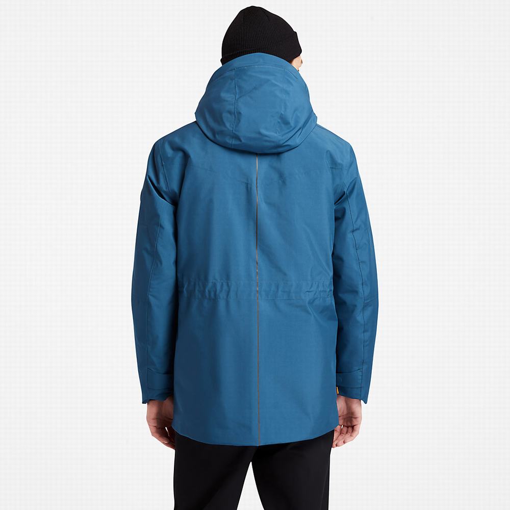 Timberland Eco Ready EK+ 3-in-1 Waterproof Ceket Erkek Mavi | TR-9240L