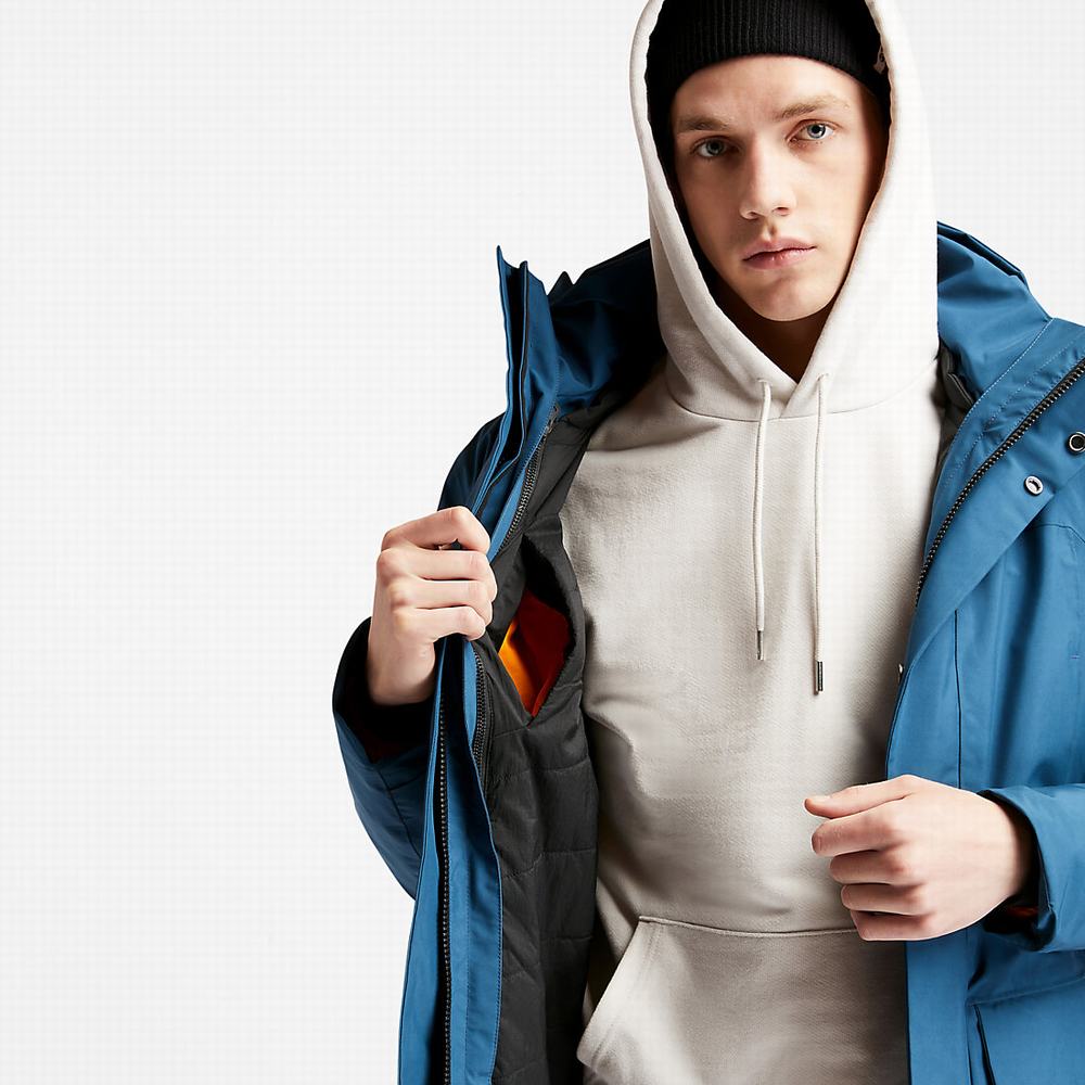 Timberland Eco Ready EK+ 3-in-1 Waterproof Ceket Erkek Mavi | TR-9240L
