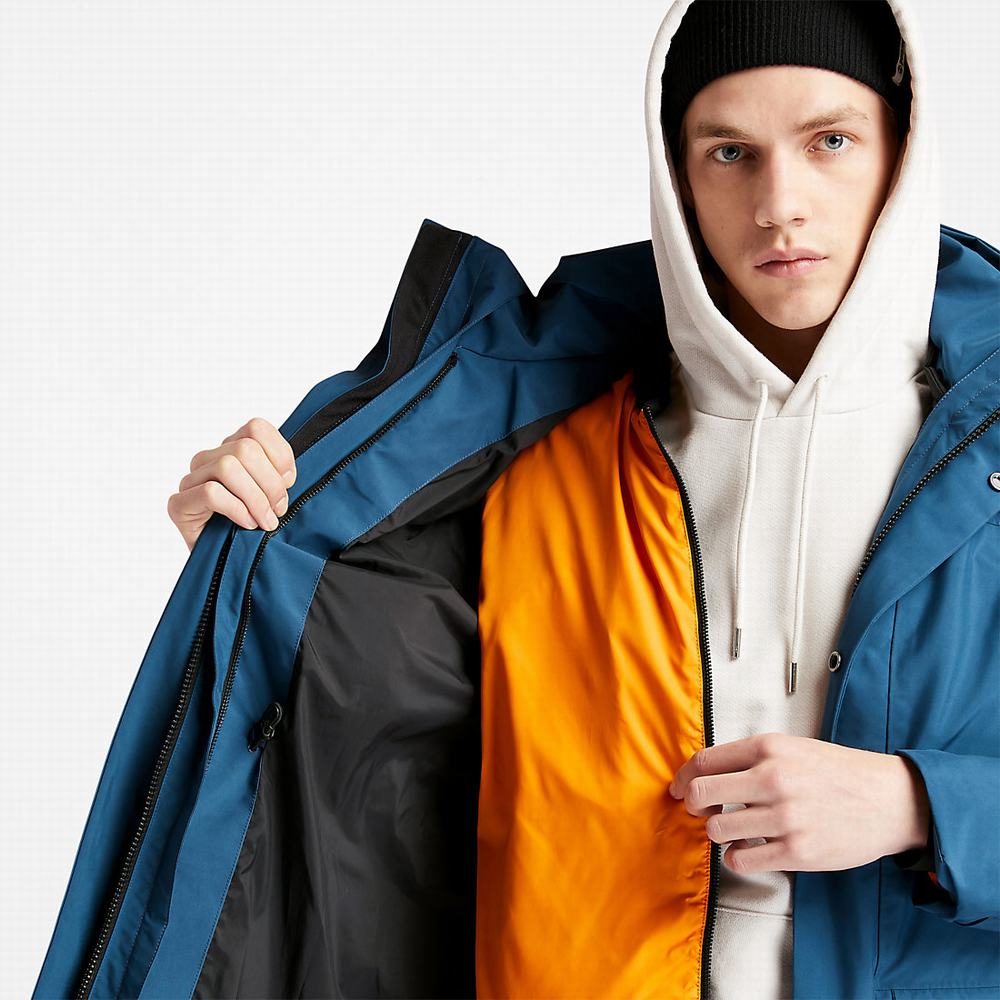 Timberland Eco Ready EK+ 3-in-1 Waterproof Ceket Erkek Mavi | TR-9240L
