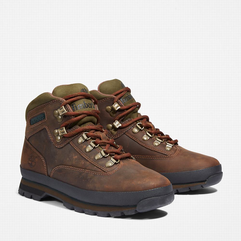 Timberland Euro Hiker Better Leather Yürüyüş Botu Erkek Kahverengi | TR-9503N