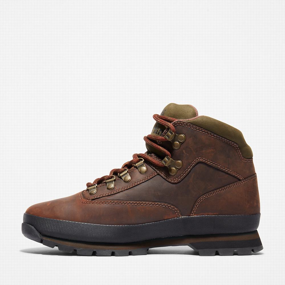 Timberland Euro Hiker Better Leather Yürüyüş Botu Erkek Kahverengi | TR-9503N