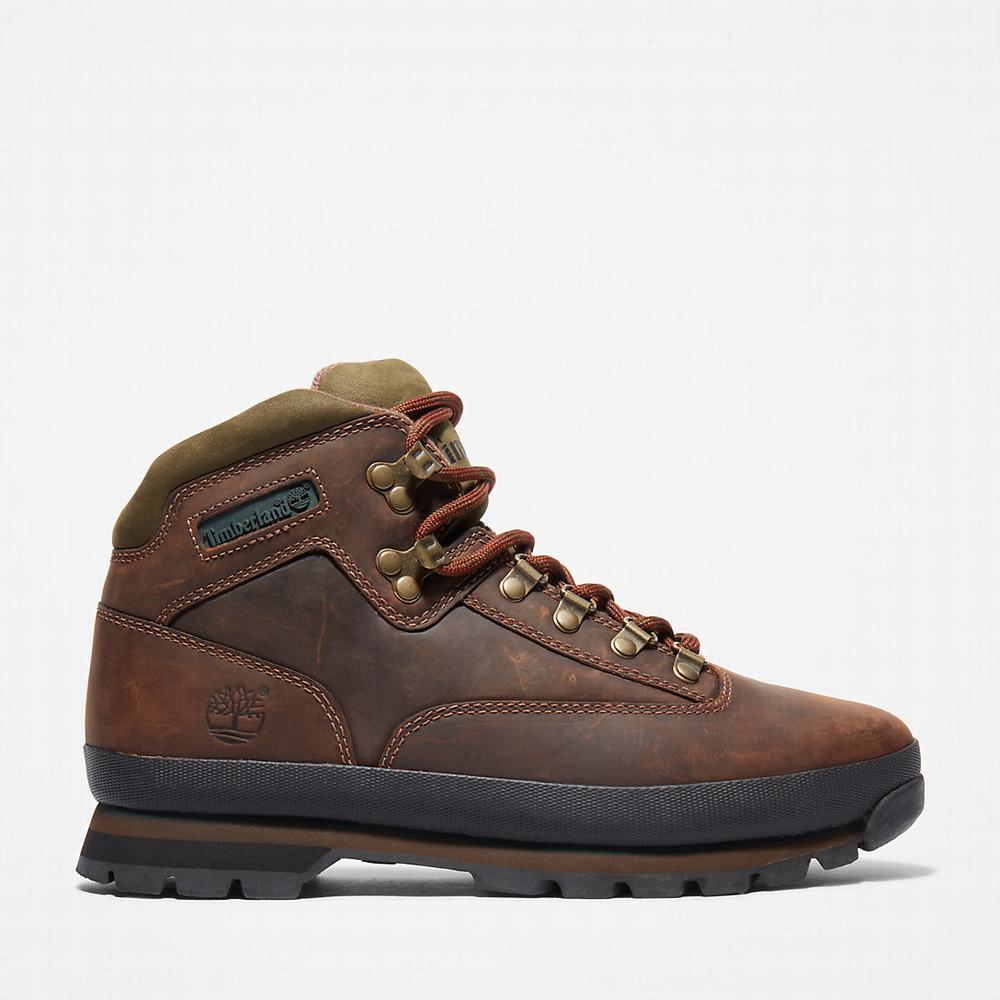 Timberland Euro Hiker Better Leather Yürüyüş Botu Erkek Kahverengi | TR-9503N