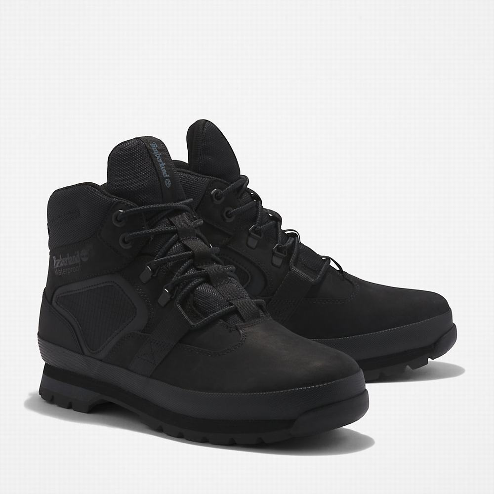 Timberland Euro Hiker Chukka Yürüyüş Botu Erkek Siyah | TR-5637M