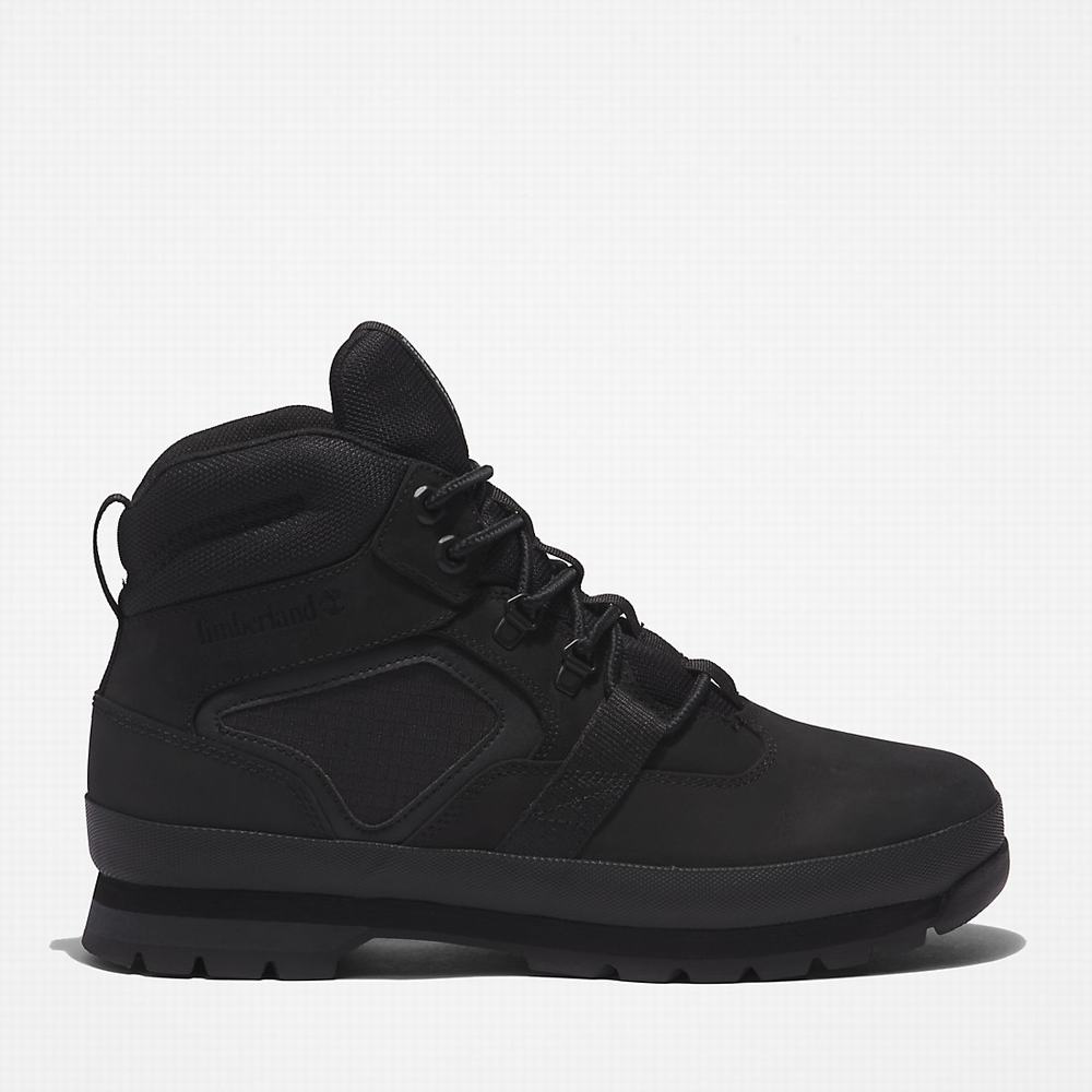 Timberland Euro Hiker Chukka Yürüyüş Botu Erkek Siyah | TR-5637M