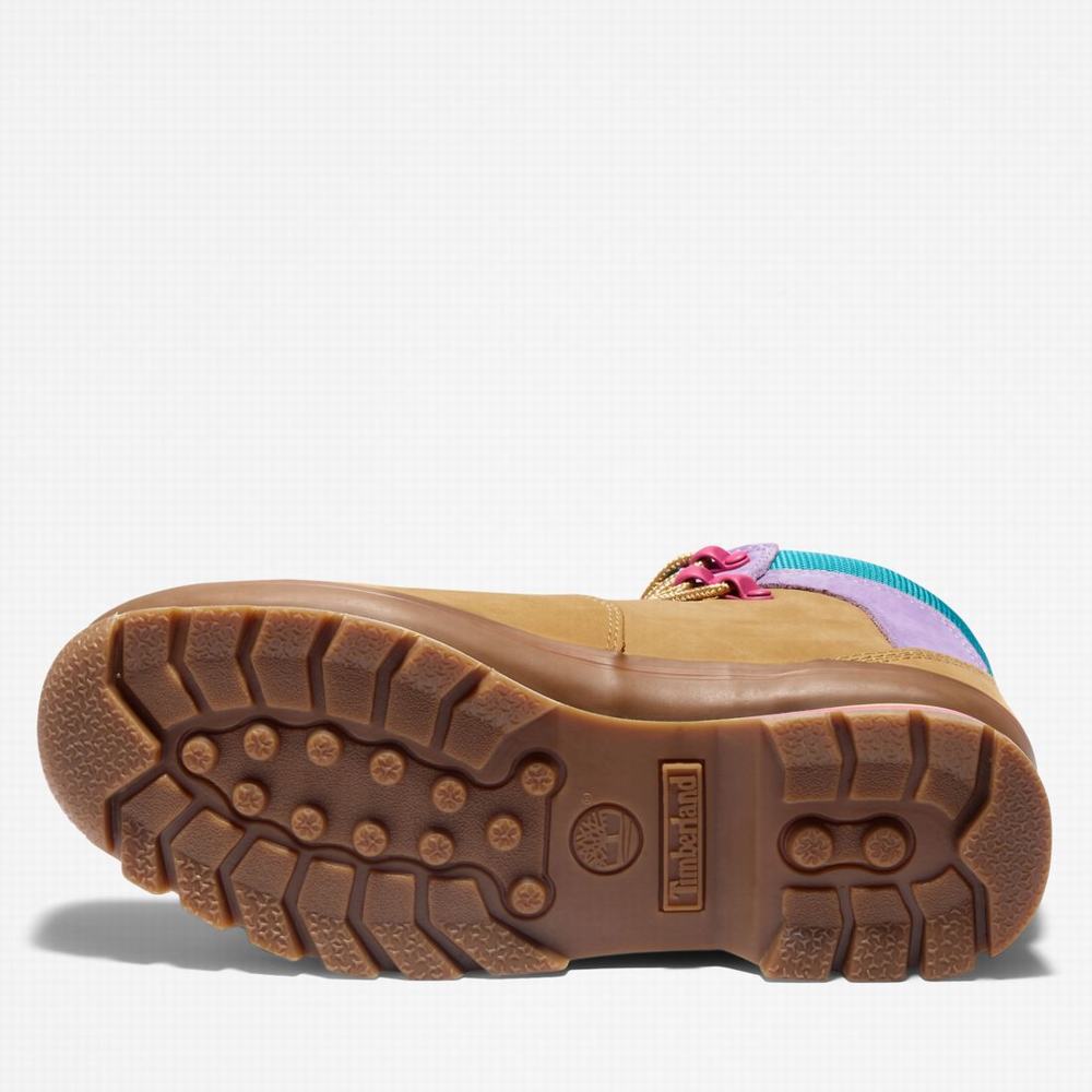 Timberland Euro Hiker Mixed-Media Waterproof Yürüyüş Botu Kadın Kahverengi | TR-6143N