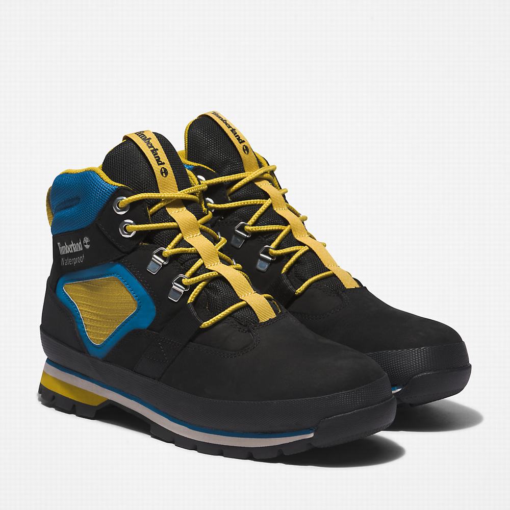 Timberland Euro Hiker TimberDry™ Yürüyüş Botu Erkek Siyah Mavi | TR-3021T