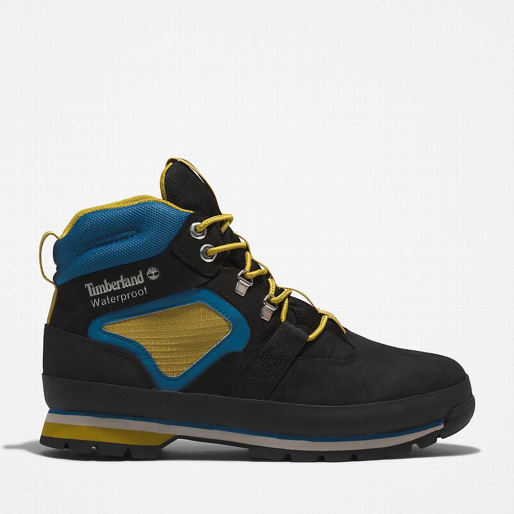Timberland Euro Hiker TimberDry™ Yürüyüş Botu Erkek Siyah Mavi | TR-3021T