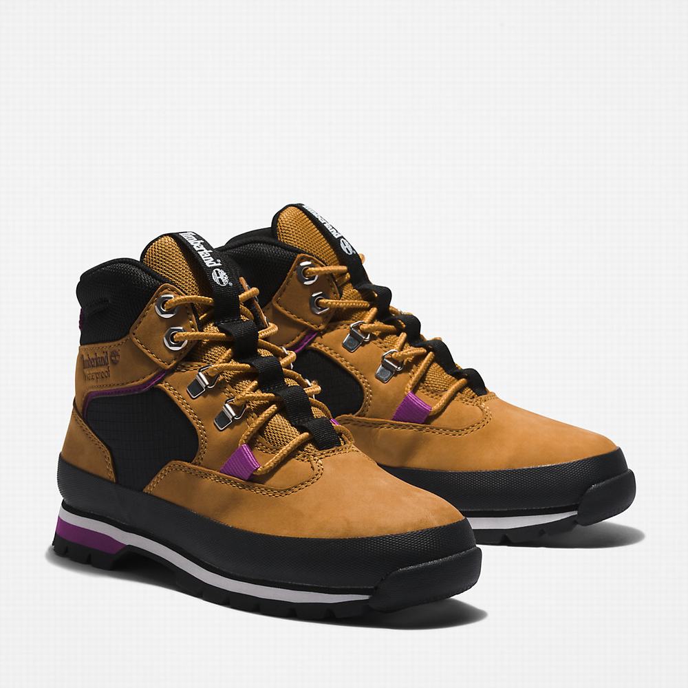 Timberland Euro Hiker Yürüyüş Botu Kadın Sarı | TR-0842S