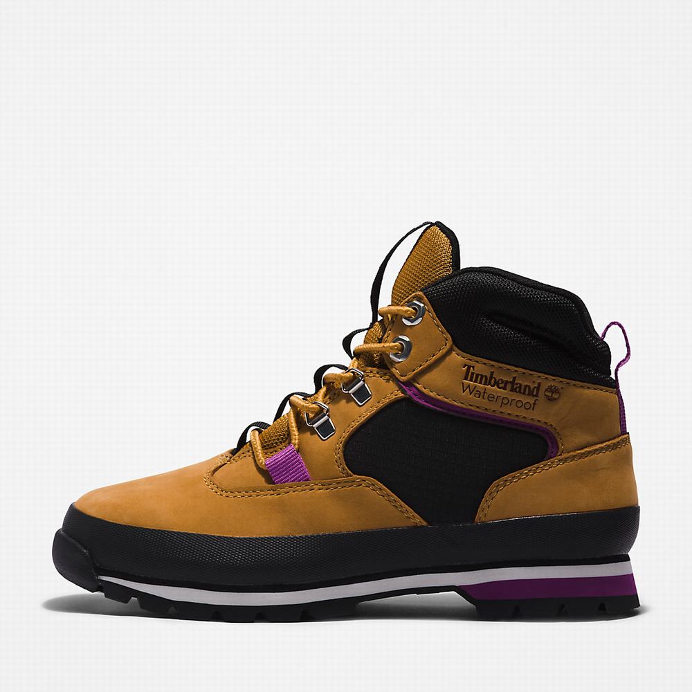 Timberland Euro Hiker Yürüyüş Botu Kadın Sarı | TR-0842S