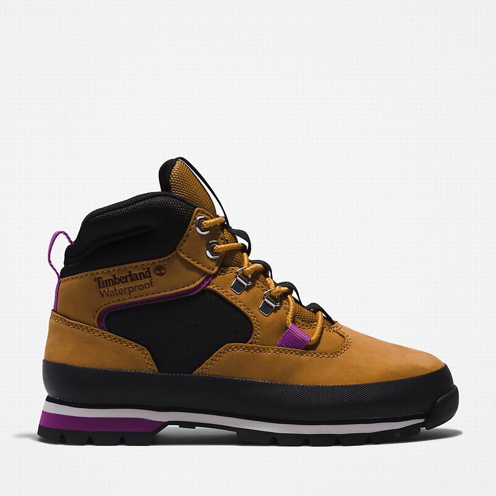 Timberland Euro Hiker Yürüyüş Botu Kadın Sarı | TR-0842S