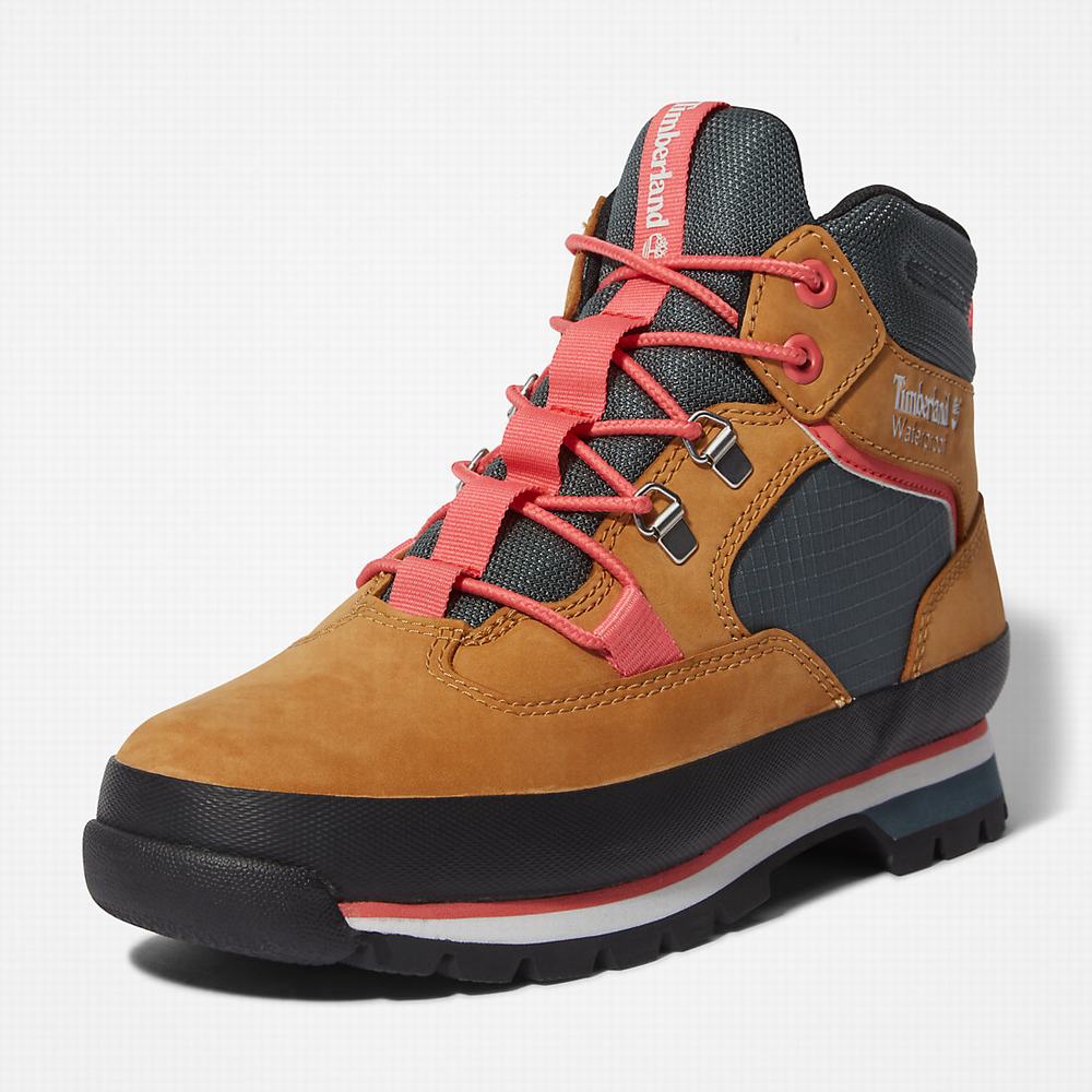 Timberland Euro Hiker Yürüyüş Botu Kadın Açık Kahverengi | TR-1467Q