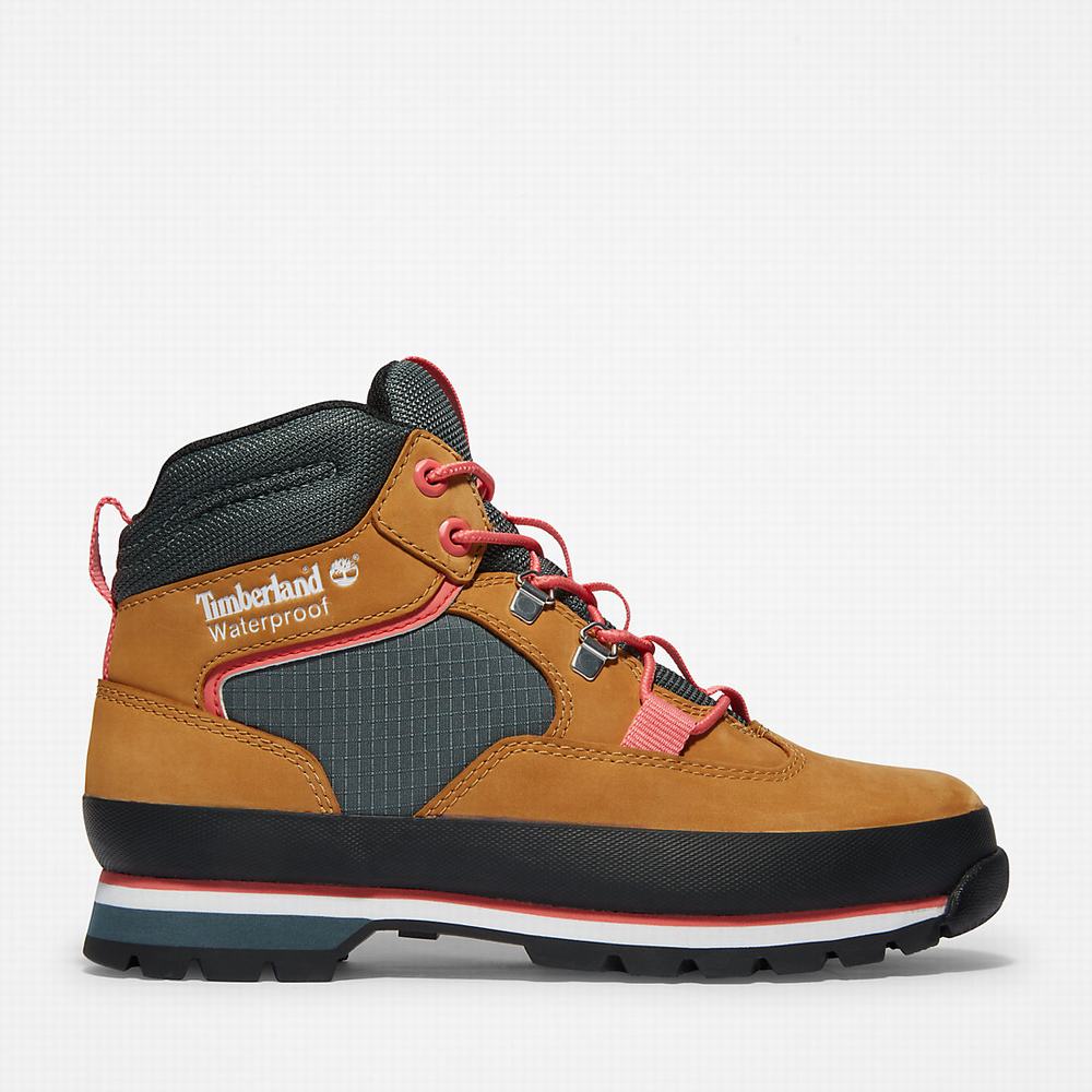 Timberland Euro Hiker Yürüyüş Botu Kadın Açık Kahverengi | TR-1467Q