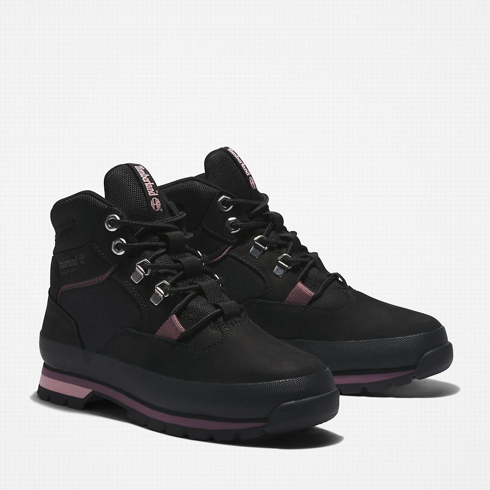 Timberland Euro Hiker Yürüyüş Botu Kadın Siyah | TR-3607D