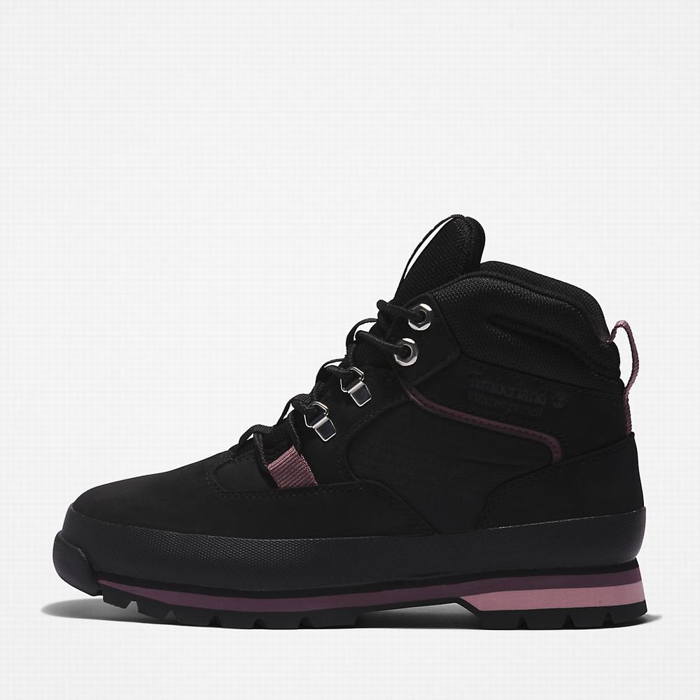 Timberland Euro Hiker Yürüyüş Botu Kadın Siyah | TR-3607D