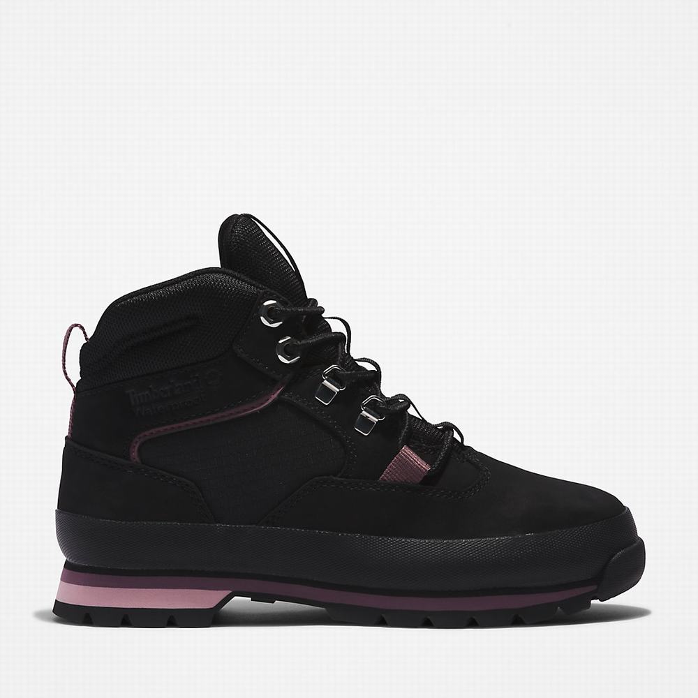Timberland Euro Hiker Yürüyüş Botu Kadın Siyah | TR-3607D