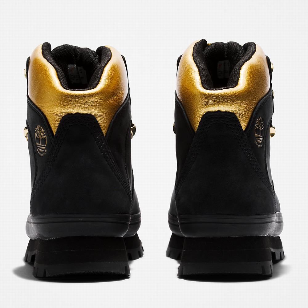 Timberland Euro Hiker Yürüyüş Botu Kadın Siyah | TR-5874Y