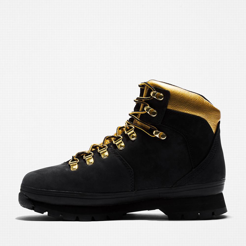 Timberland Euro Hiker Yürüyüş Botu Kadın Siyah | TR-5874Y