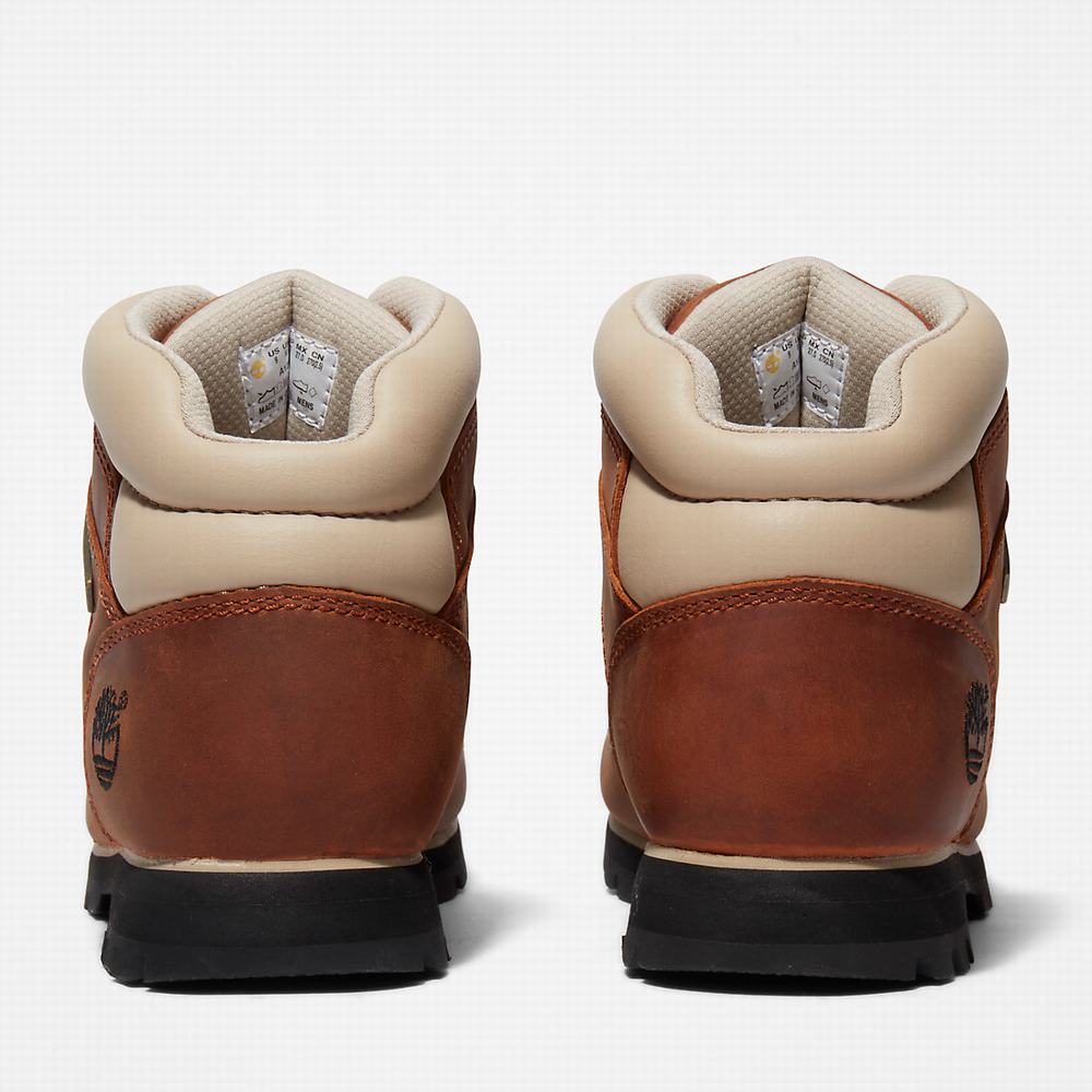 Timberland Euro Sprint Hiker Yürüyüş Botu Erkek Kahverengi Beyaz | TR-0487D