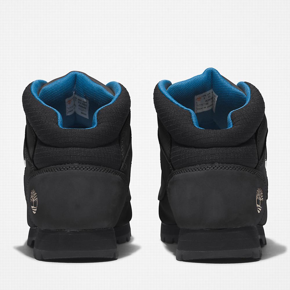Timberland Euro Sprint Hiker Yürüyüş Botu Erkek Siyah Mavi | TR-2197Y