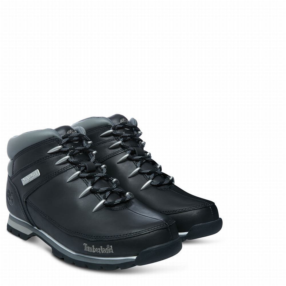 Timberland Euro Sprint Hiker Yürüyüş Botu Erkek Siyah | TR-5619T