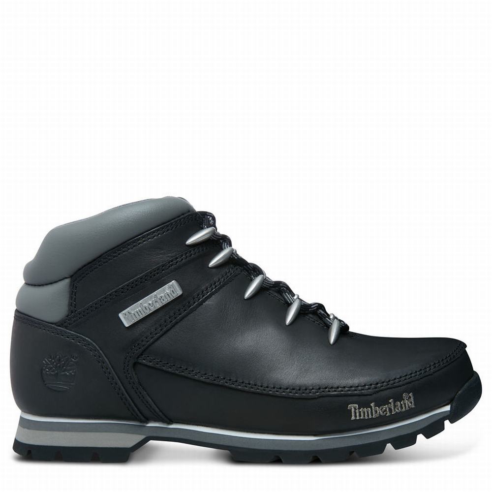 Timberland Euro Sprint Hiker Yürüyüş Botu Erkek Siyah | TR-5619T