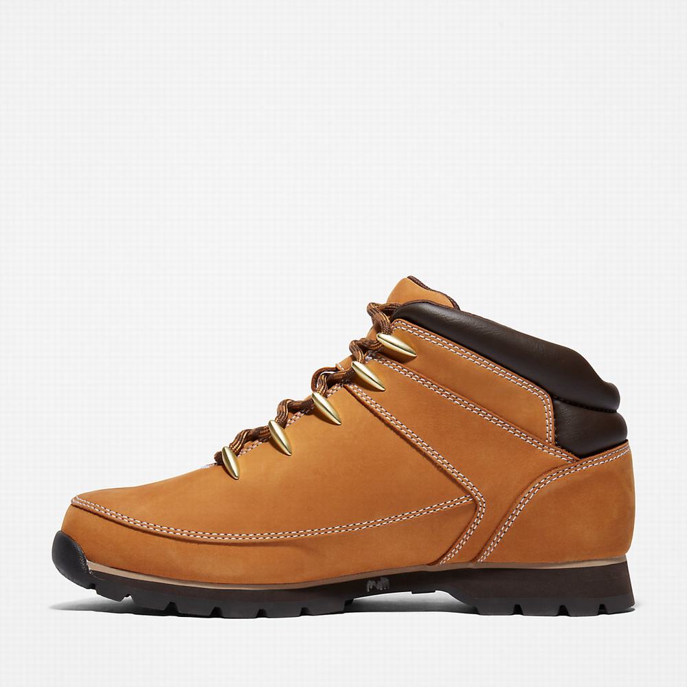 Timberland Euro Sprint Hiker Yürüyüş Botu Erkek Sarı | TR-8923Z