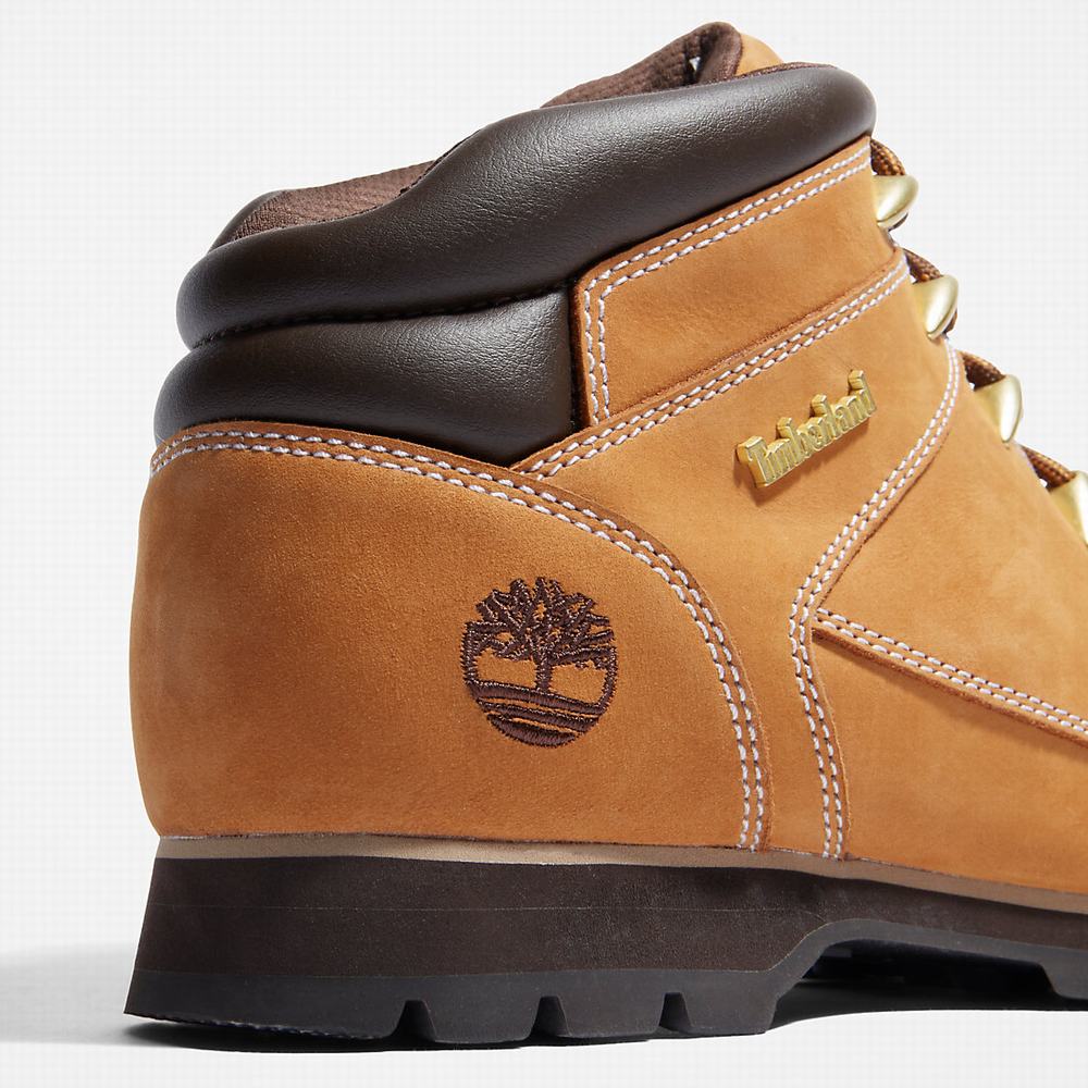 Timberland Euro Sprint Hiker Yürüyüş Botu Erkek Sarı | TR-8923Z