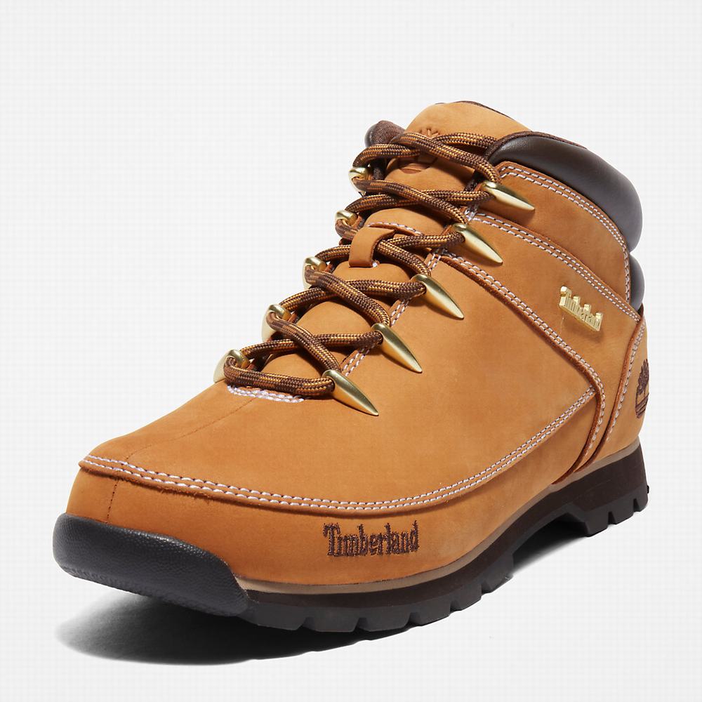 Timberland Euro Sprint Hiker Yürüyüş Botu Erkek Sarı | TR-8923Z