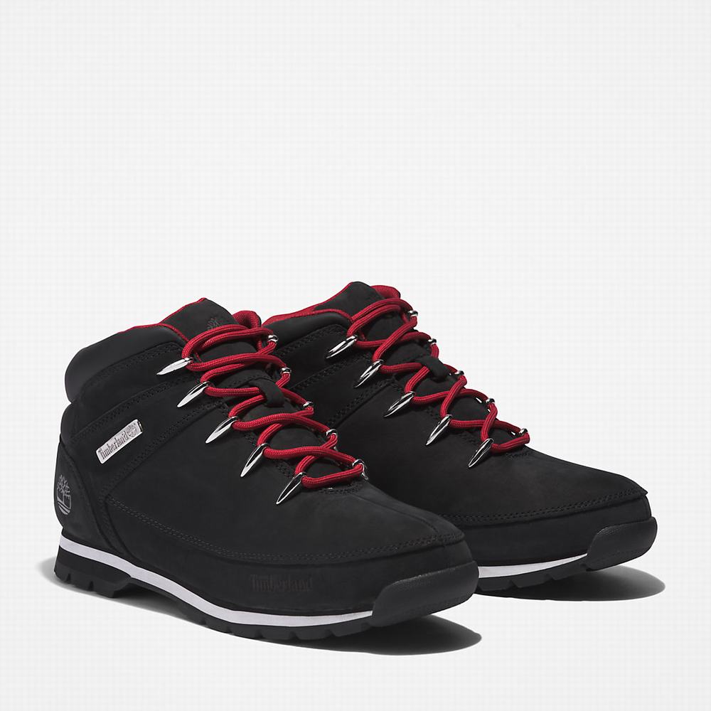 Timberland Euro Sprint Hiker Yürüyüş Botu Erkek Siyah | TR-9061S