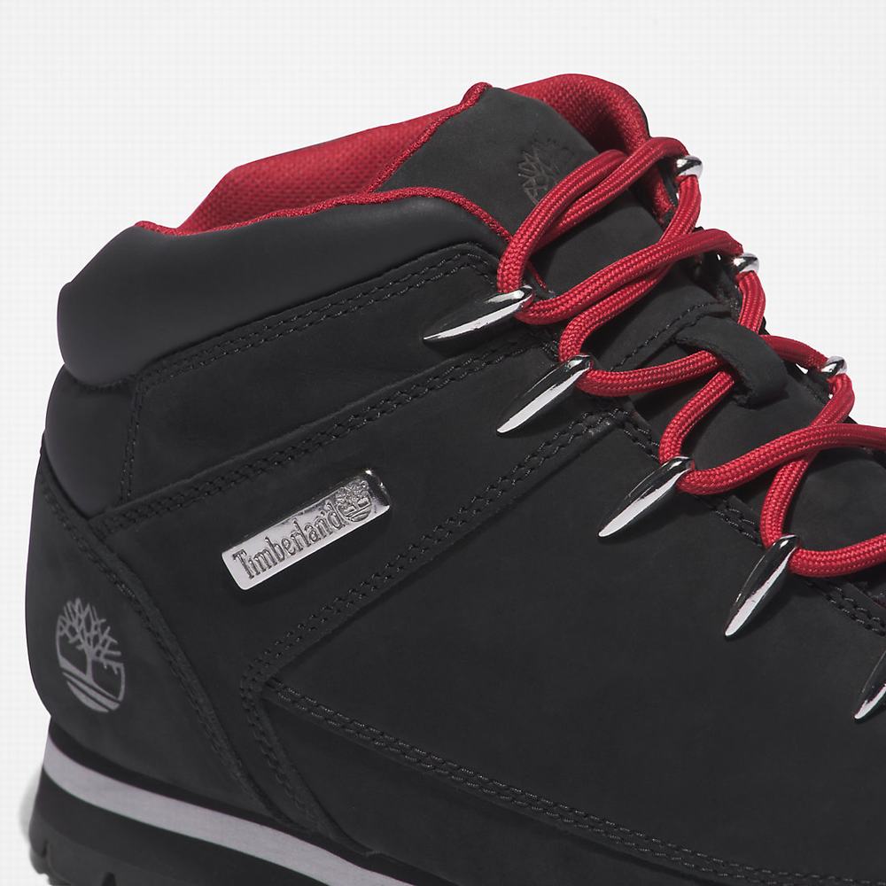 Timberland Euro Sprint Hiker Yürüyüş Botu Erkek Siyah | TR-9061S