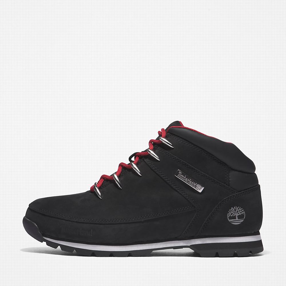 Timberland Euro Sprint Hiker Yürüyüş Botu Erkek Siyah | TR-9061S