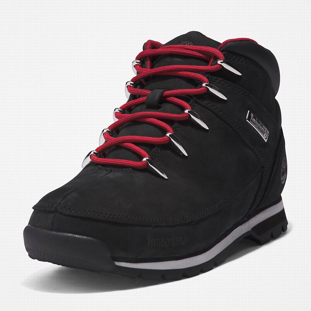 Timberland Euro Sprint Hiker Yürüyüş Botu Erkek Siyah | TR-9061S