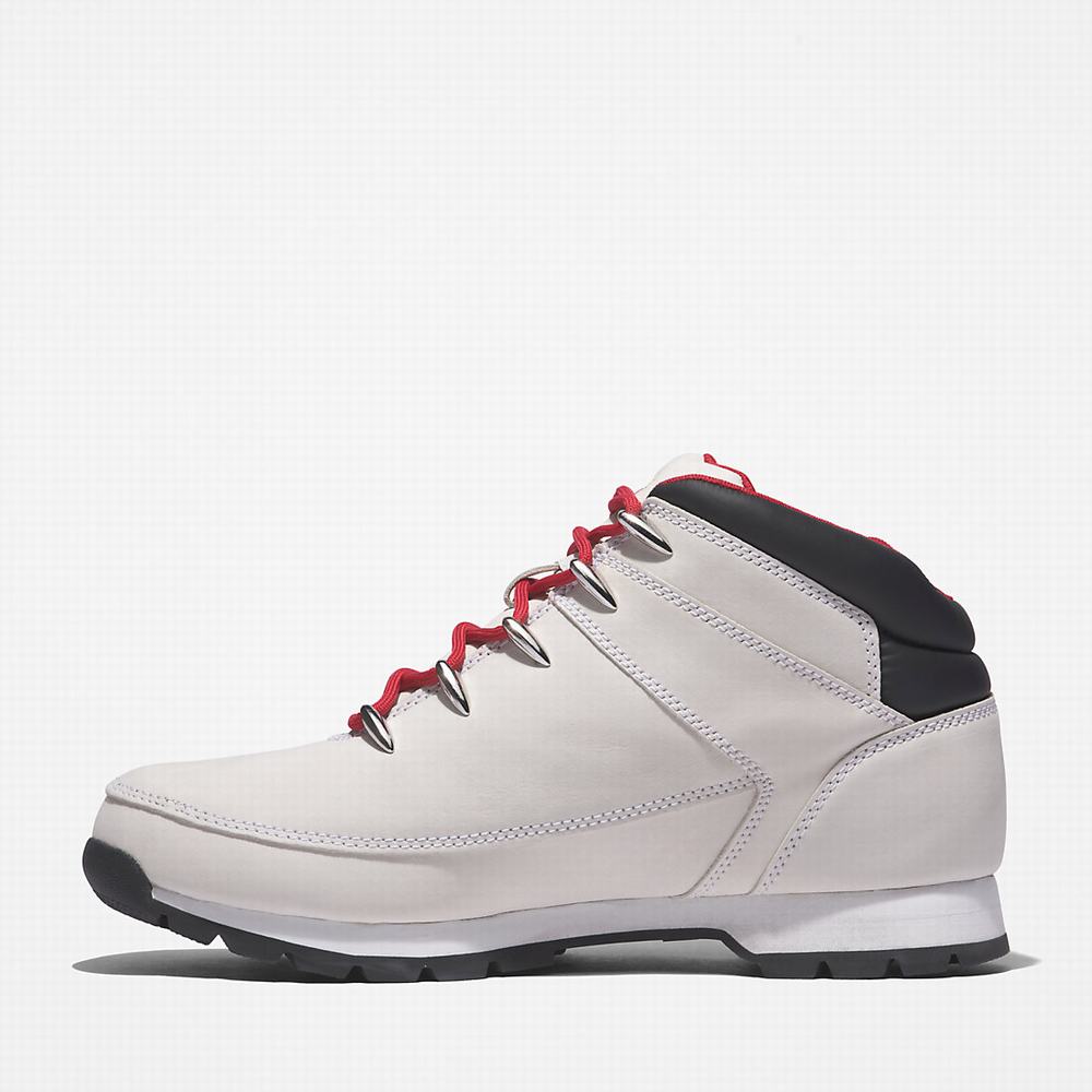 Timberland Euro Sprint Hiker Yürüyüş Botu Erkek Beyaz | TR-9751J