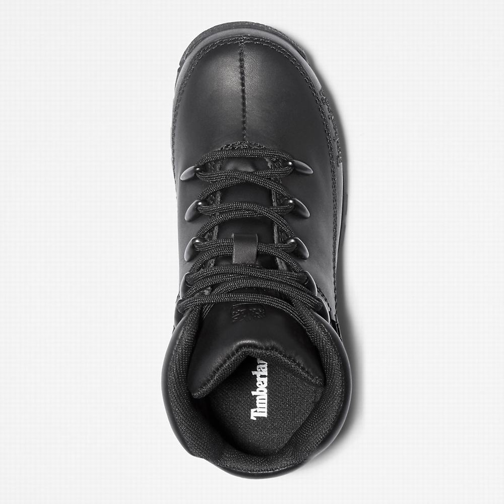 Timberland Euro Sprint Mid Hiker Yürüyüş Botu Çocuk Siyah | TR-0874J