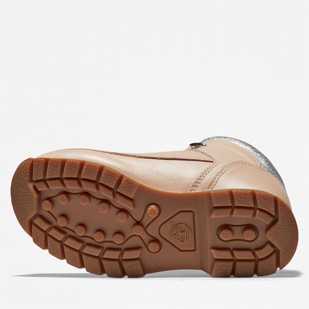 Timberland Euro Sprint Mid Hiker Yürüyüş Botu Çocuk Açık Pembe | TR-0981M