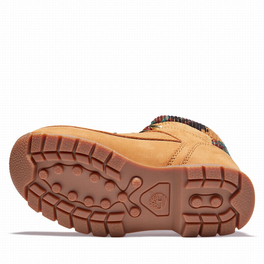 Timberland Euro Sprint Mid Hiker Yürüyüş Botu Çocuk Sarı | TR-2509L