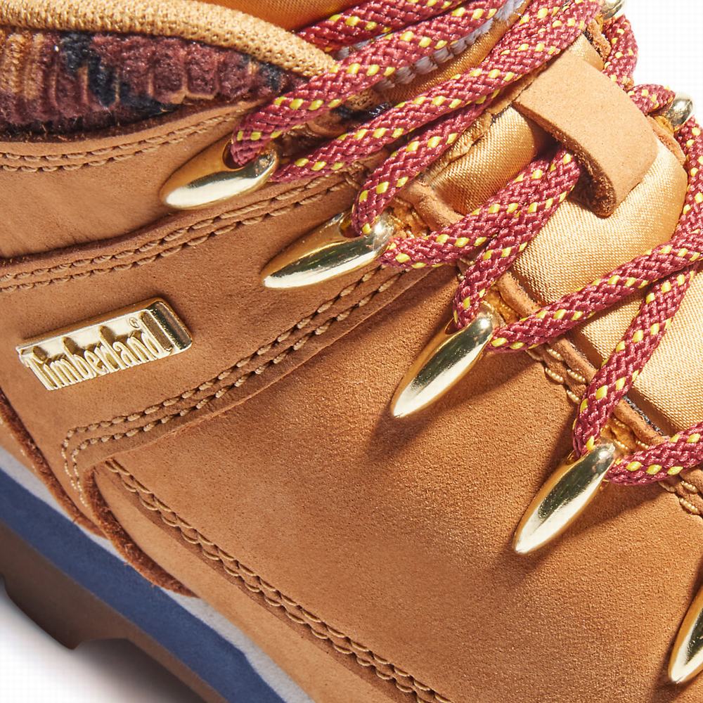 Timberland Euro Sprint Mid Hiker Yürüyüş Botu Çocuk Sarı | TR-2509L