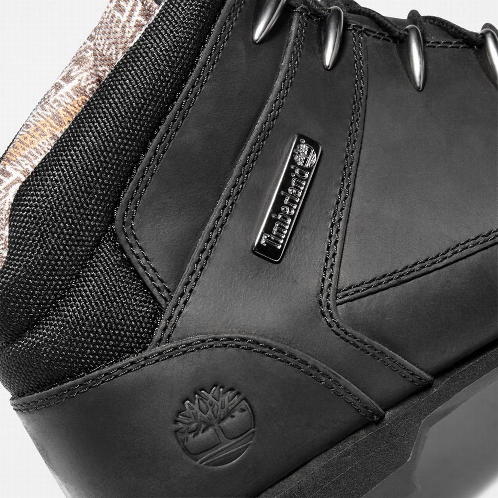 Timberland Euro Sprint Mid Hiker Yürüyüş Botu Erkek Siyah | TR-5924M