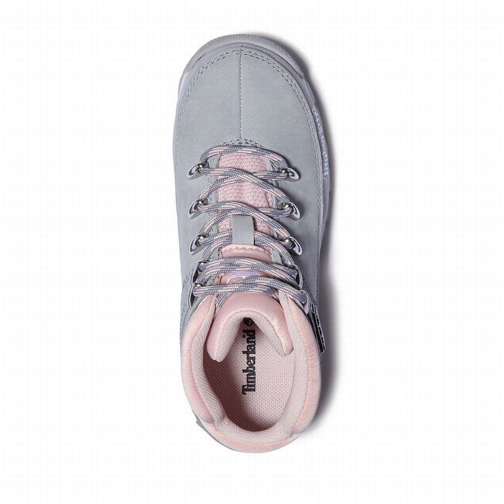 Timberland Euro Sprint Mid Hiker Yürüyüş Botu Çocuk Gri | TR-7083B