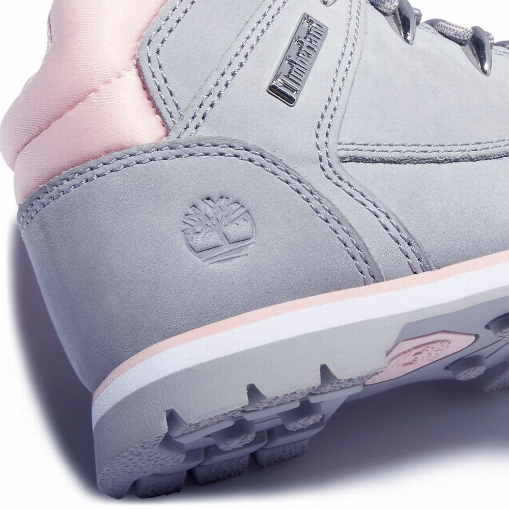 Timberland Euro Sprint Mid Hiker Yürüyüş Botu Çocuk Gri | TR-7083B