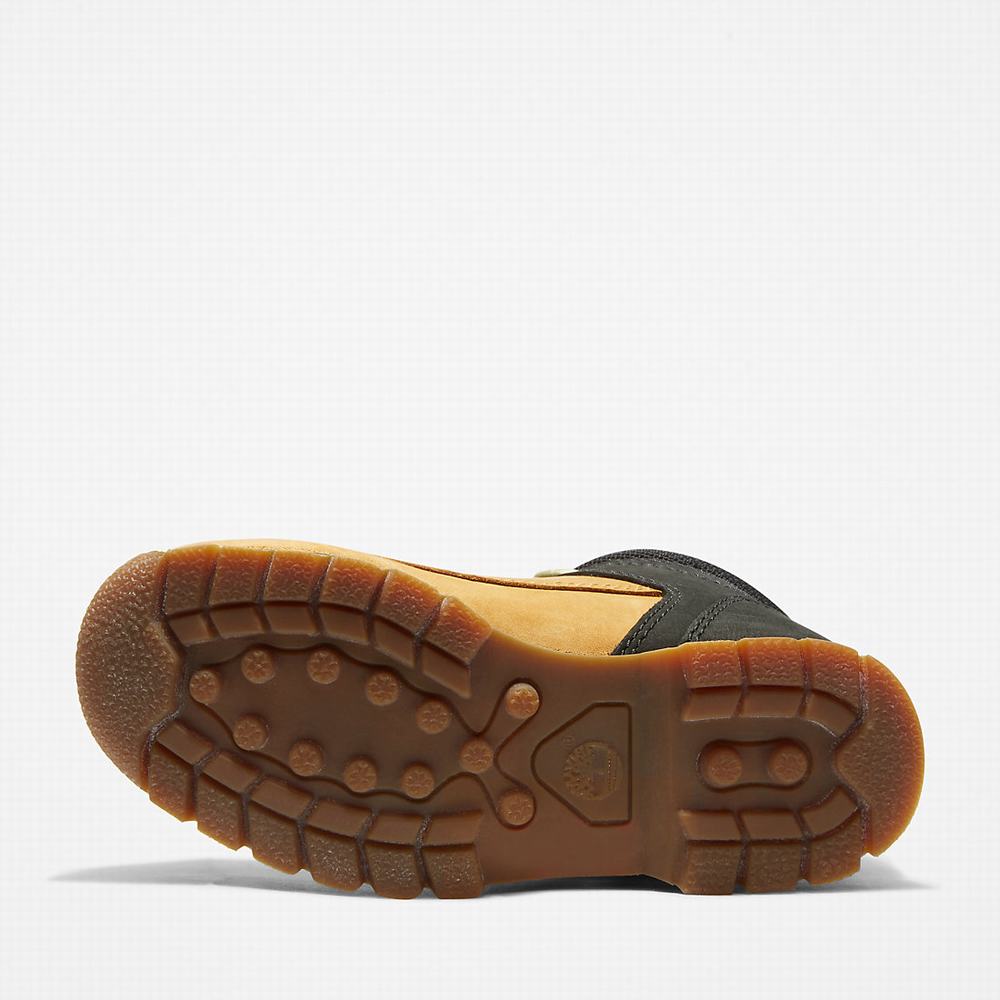 Timberland Euro Sprint Mid Hiker Yürüyüş Botu Çocuk Sarı Siyah | TR-7810Z