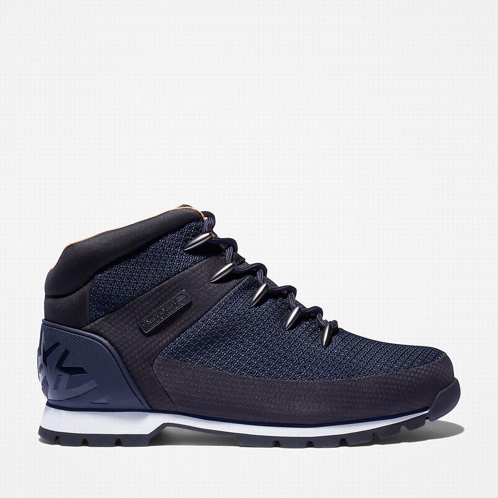 Timberland Euro Sprint Waterproof Yürüyüş Botu Erkek Lacivert | TR-0625Q