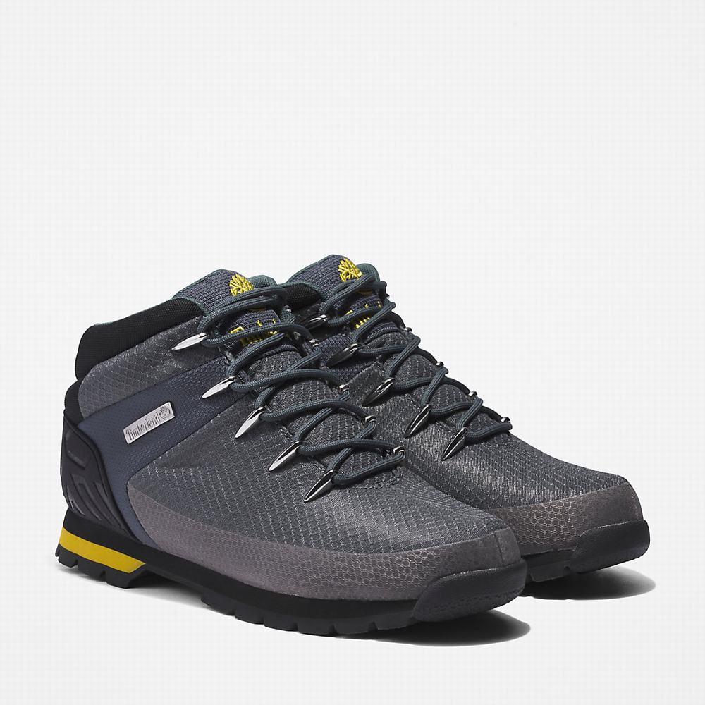 Timberland Euro Sprint Waterproof Yürüyüş Botu Erkek Gri | TR-0681B