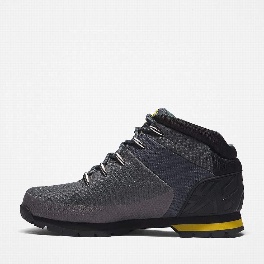Timberland Euro Sprint Waterproof Yürüyüş Botu Erkek Gri | TR-0681B